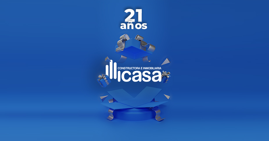Celebramos 21 años en el mercado inmobiliario